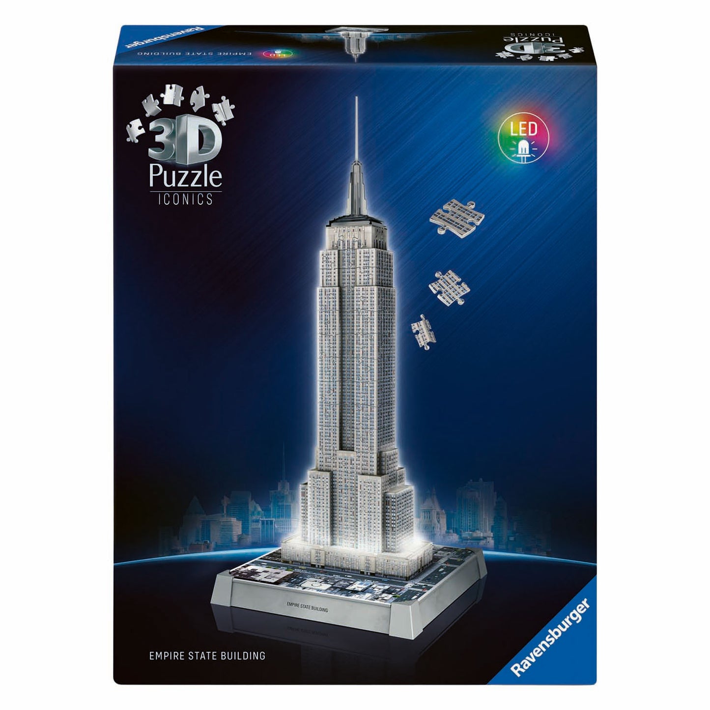 Ravensburger Puzzle 3D iconici Empire State Building - con luce - 241st.