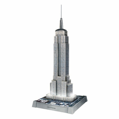 Ravensburger Puzzle 3D iconici Empire State Building - con luce - 241st.