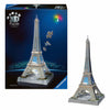 RAVENSBURGER ICONICS 3D PUZLE EIFFEL TOWER CON LUCE