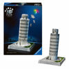 Ravensburger Puzzle 3D icónicos Torre de Pisa - con luz - 231 piezas.