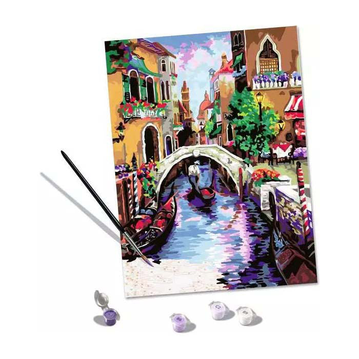 Ravensburger creart dipingi con i numeri - bellissima Venezia
