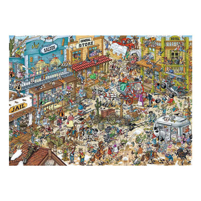Ravensburger jigsaw puzzle movie set western - 1000 pcs.