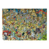 Ravensburger legpuzzel filmset spookstad - 1000st.