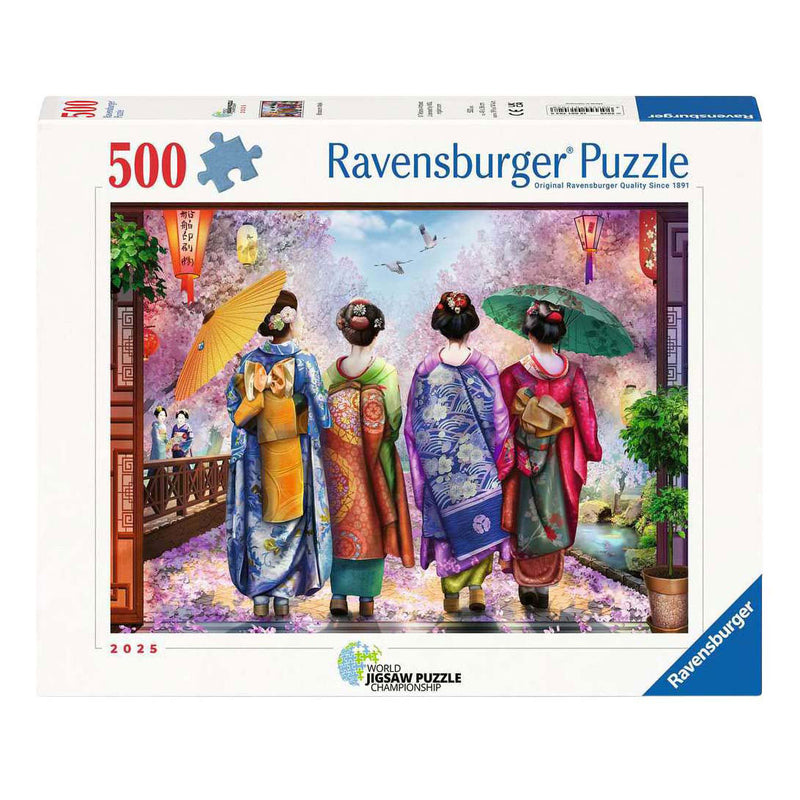 Puzzle Ravensburger Blossom Walk - 500 pezzi.