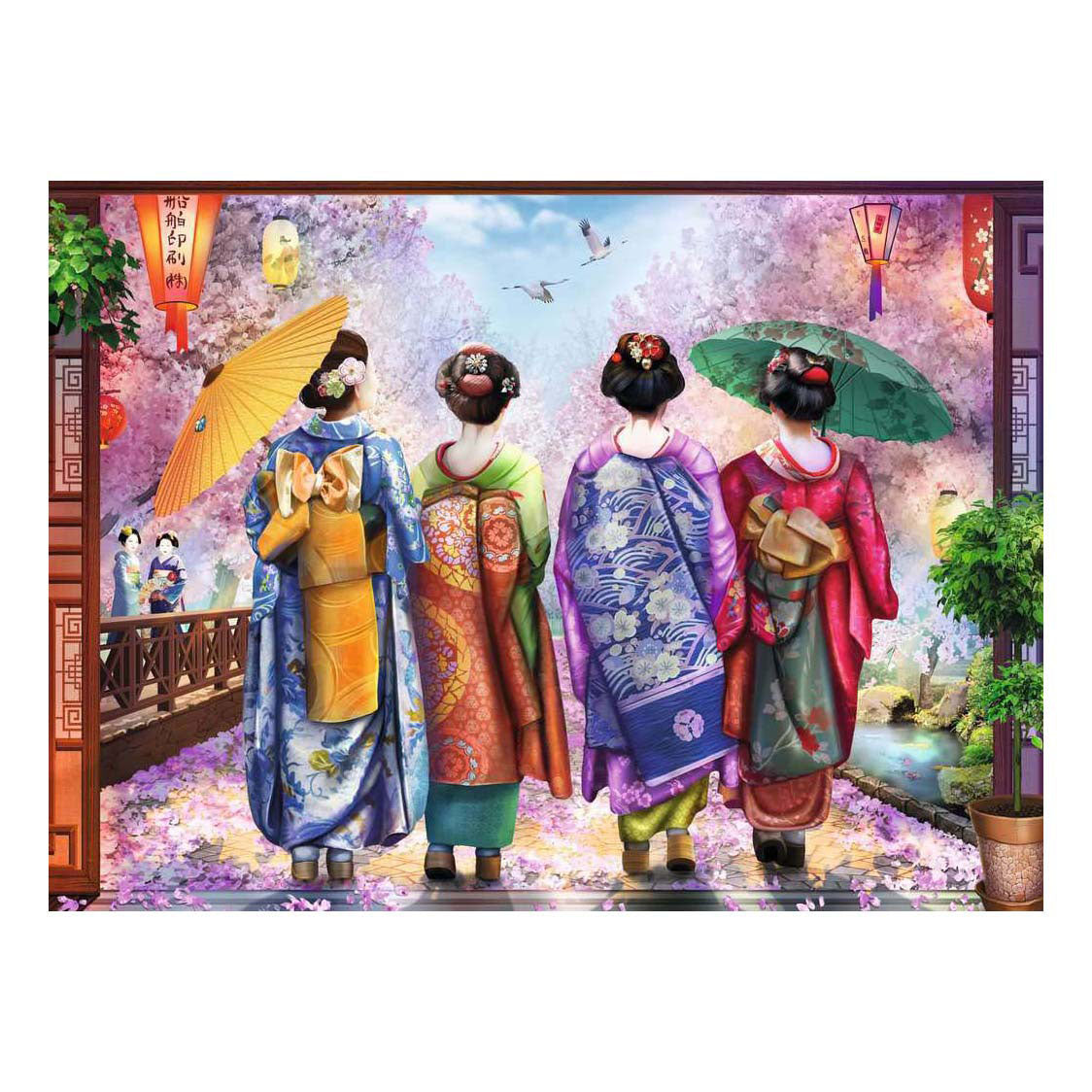 Puzzle Ravensburger Blossom Walk - 500 pezzi.