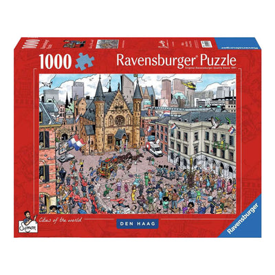 Puzzle Ravensburger Fleroux L'Aia - 1000 pezzi.
