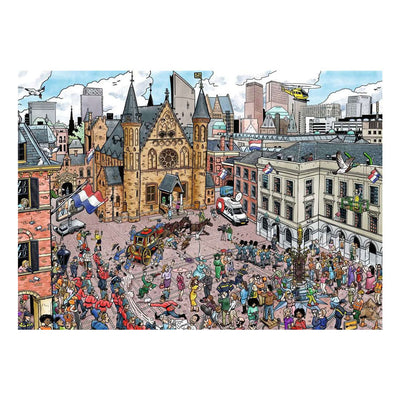 Puzzle Ravensburger Fleroux L'Aia - 1000 pezzi.