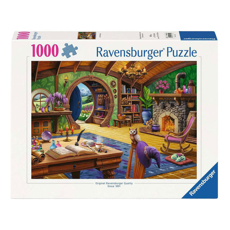 Ravensburger rompecabezas cabaña encantada - 1000 piezas.