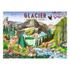 Ravensburger rompecabezas parque nacional de los glaciares - 500 piezas.