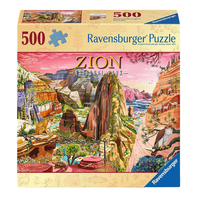 Puzzle Ravensburger Parco Nazionale di Zion - 500 pezzi.