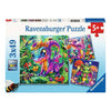 Puzzle Ravensburger Baby Garden Dragons - 3x49 pezzi.