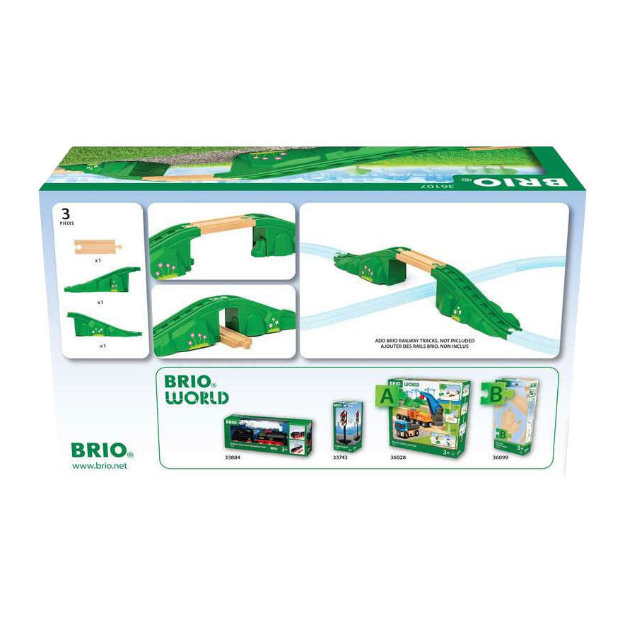 Ravensburger brio spoorwegbrug - 3dlg.