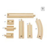Brio rails uitbreidingsset - 11dlg. - afbeelding 3