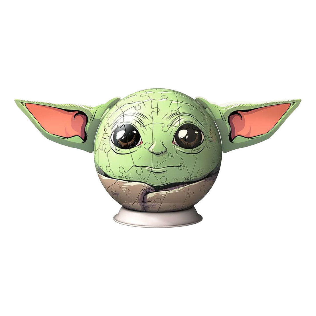 Ravensburger mandalorian grogu con orejas - rompecabezas 3d