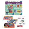 Puzzle e memory 3 in 1 Ravensburger Stitch - 25-36-49 pezzi.