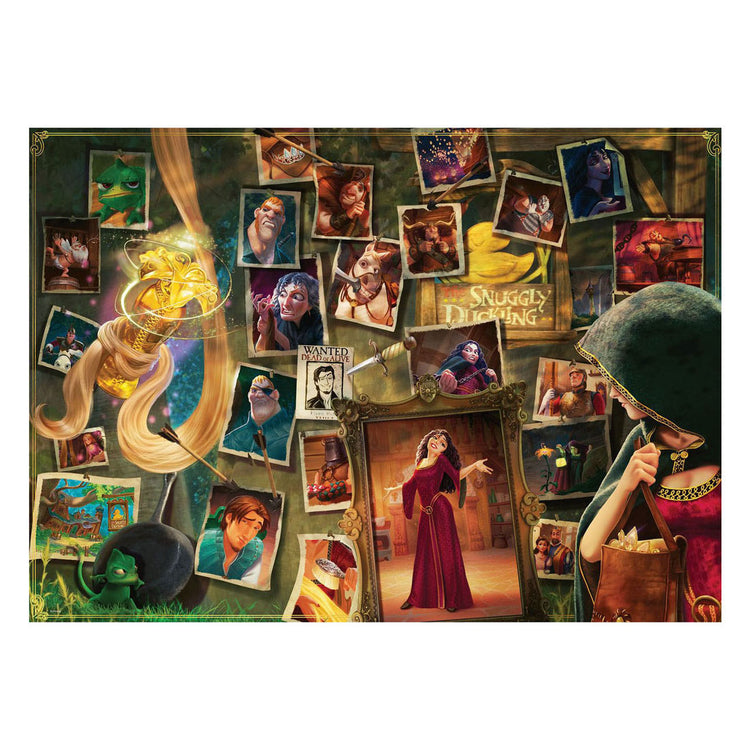 Puzzle Ravensburger Disney malvagio: Madre Gothel - puzzle - 1000 pezzi