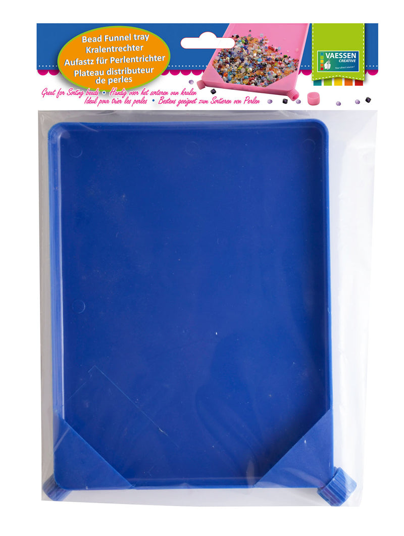 Vaessen creative • imbuto per perline blu
