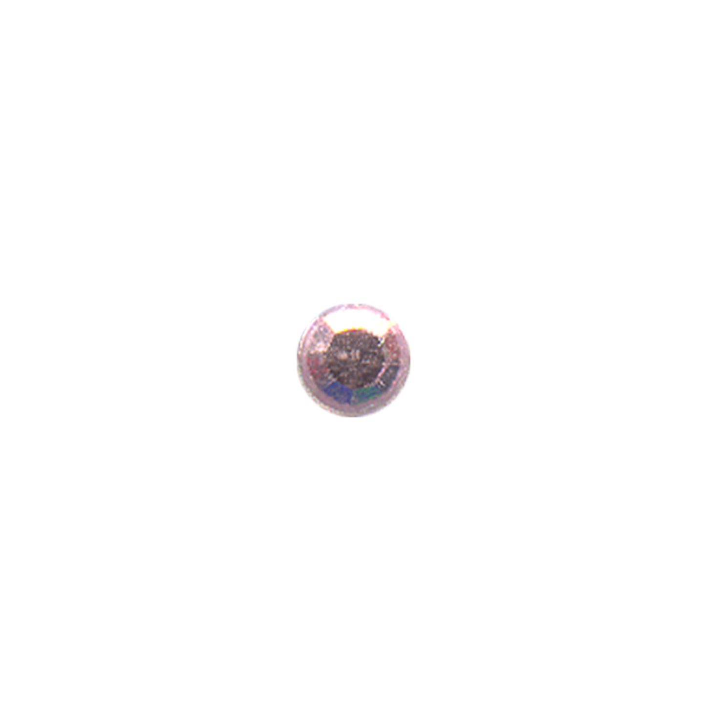 Vaessen creative • Cristalli di vetro decorativi termoadesivi 3 mm 1000 pezzi rosa chiaro