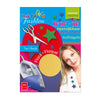 Vaessen creative • flock 21x14,8cm blister geel