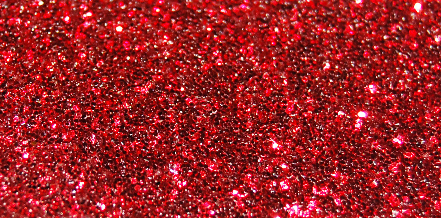 Vaessen creative • hotfix glitter transfer blister 21x14,8cm rood