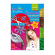 Vaessen creative • hotfix opstrijkbare glitter flexfolie assortiment 4