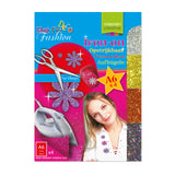 Vaessen creative • assortimento di fogli flessibili termoadesivi glitterati 5 - afbeelding 1