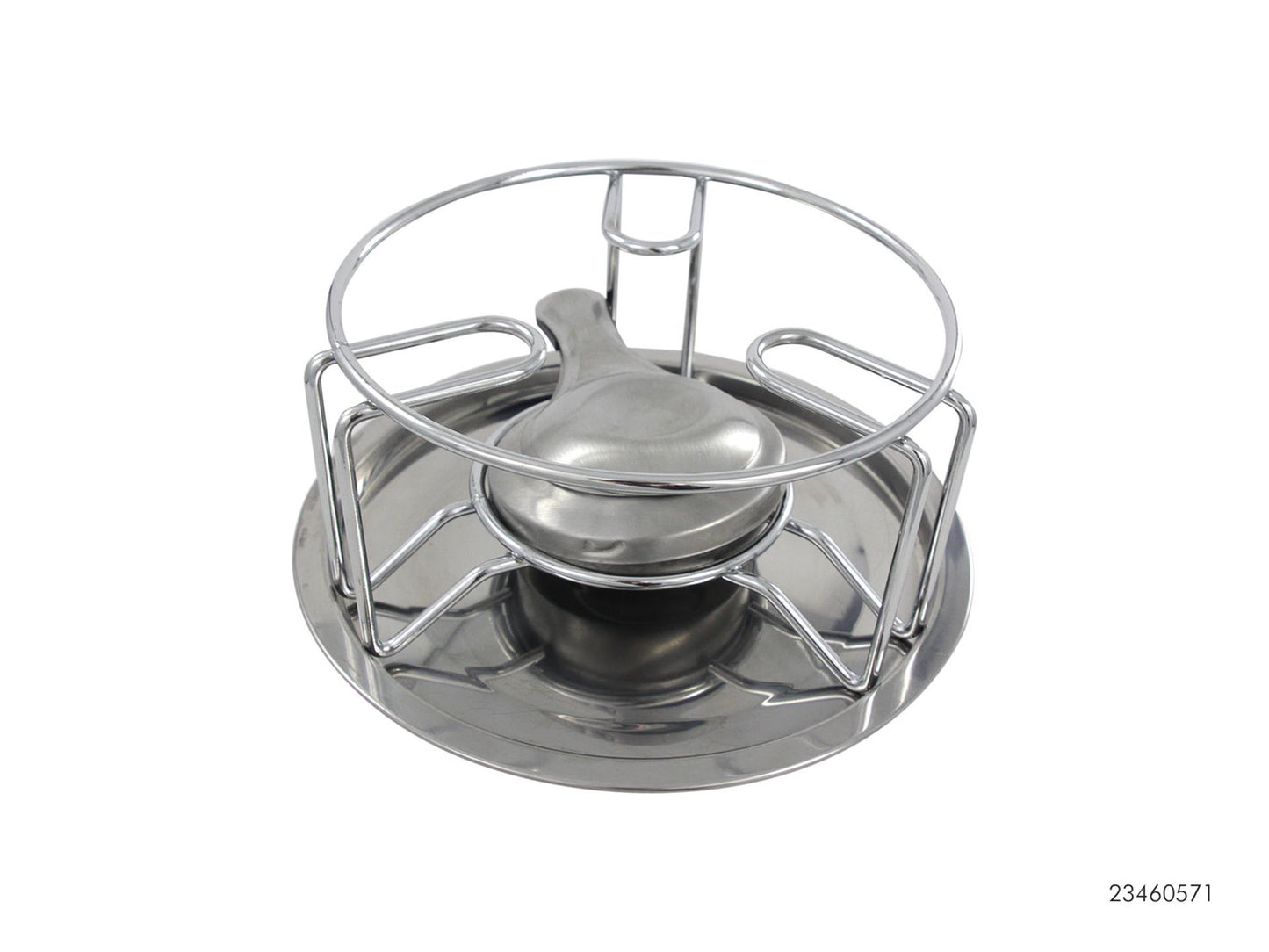 Scaldavivande Svenska living cromato con bruciatore