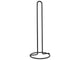 Kitchen tools kitchen roll holder matt black 32cm