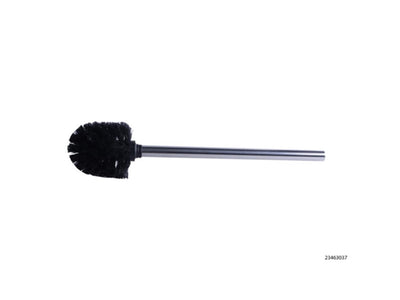Scopino per WC Svenska living in acciaio inox nero opaco