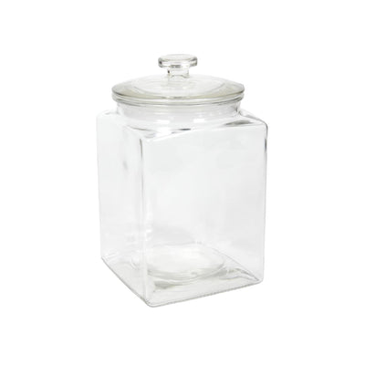 Pomo para tarro de almacenamiento cuadrado ø14,4*23,8cm 3l | 3 piezas