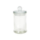 Voorraadpot glas knop ã˜6x11cm