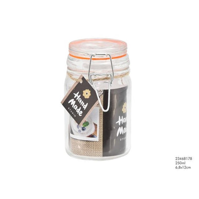 Barattolo per conserve utensili da cucina 250ml 6,8x12cm