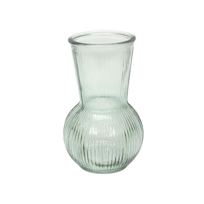 Svenska living jarrón base bola líneas ø11x18cm