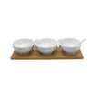 Food for fun aperitief set 7-delig met houten plank