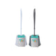 Set scopino per WC grigio bianco