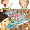 Headu Jigsaw Puzzle World con elementos 3D, 108.