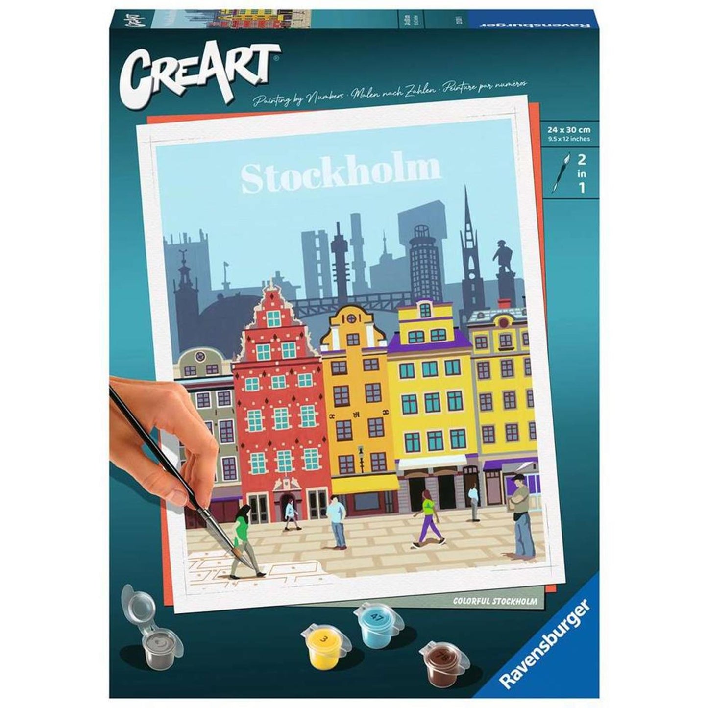 Ravensburger creart Stoccolma colorata