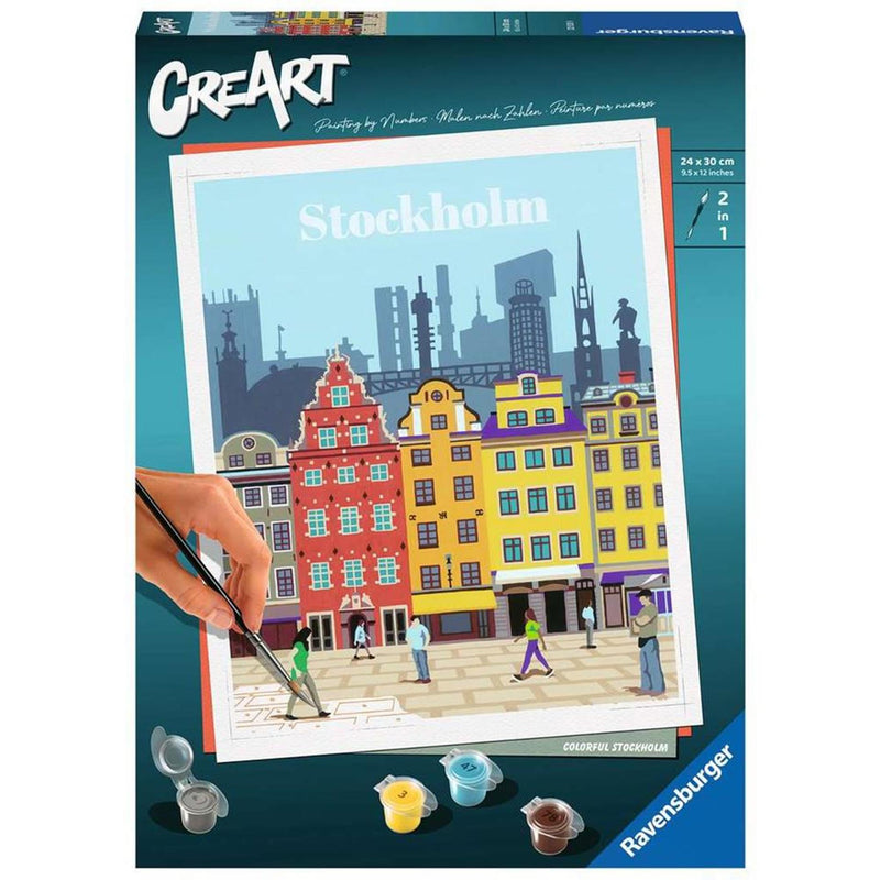 Ravensburger creart Stoccolma colorata