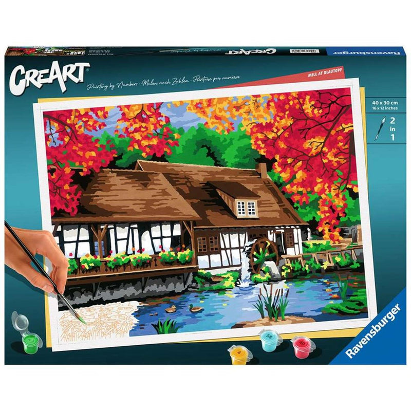 Ravensburger Creart Painting at Number Molen in Blautopf