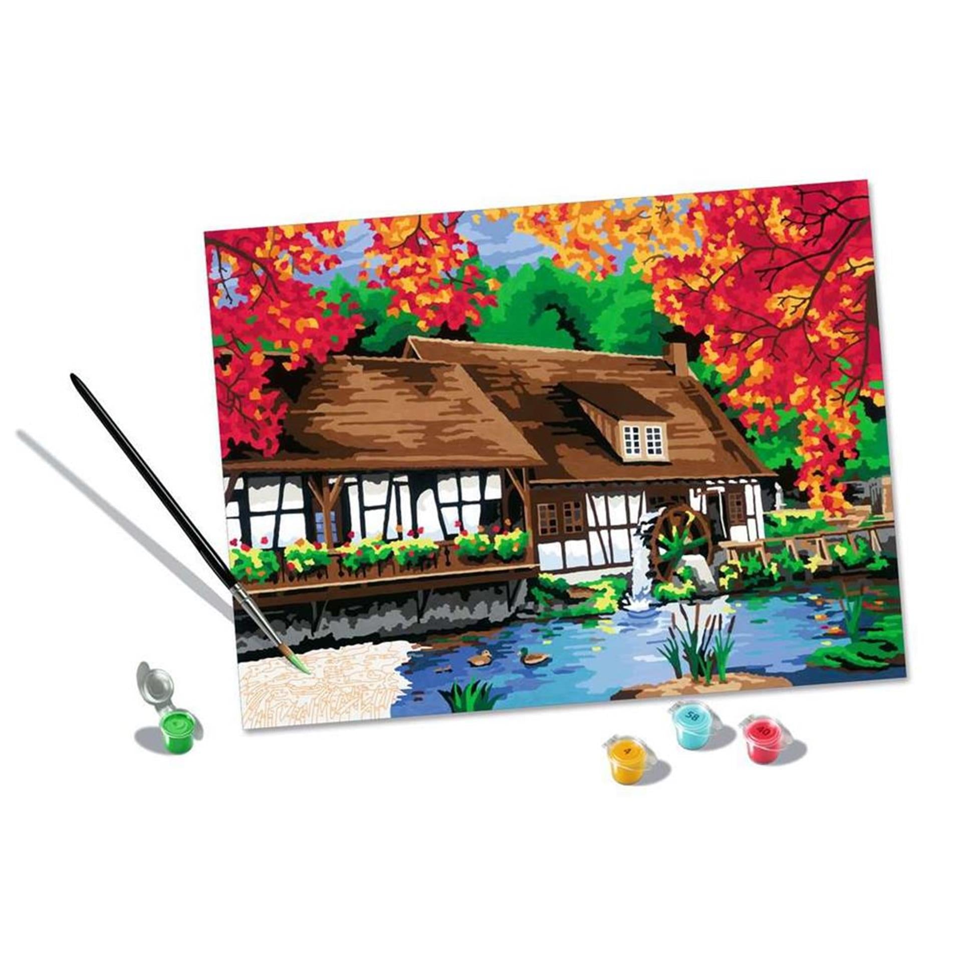 Ravensburger Creart Painting at Number Molen in Blautopf