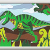 Ravensburger creart schilderen op nummer - dwalende dinosaurus
