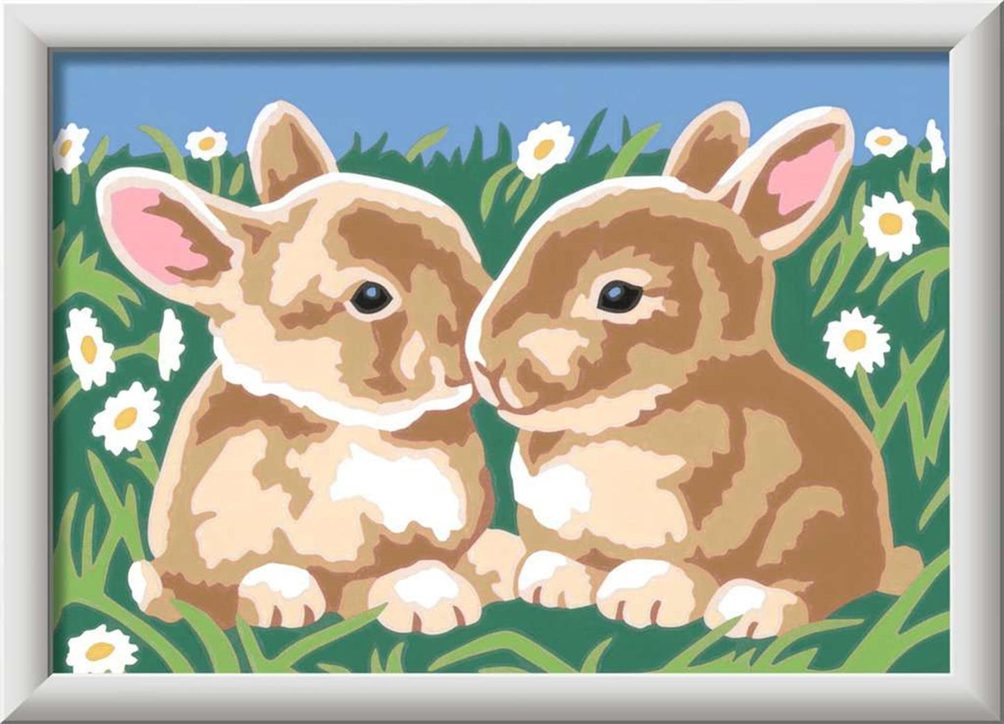 Ravensburger Creart Painting su numeri conigli soffici