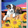 Ravensburger Creart Painting at Number Sunset Dogs