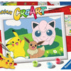 Ravensburger creart schilderen op nummer - pokémon classics