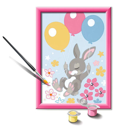Pintura de Ravensburger por número - Conejo con brillo