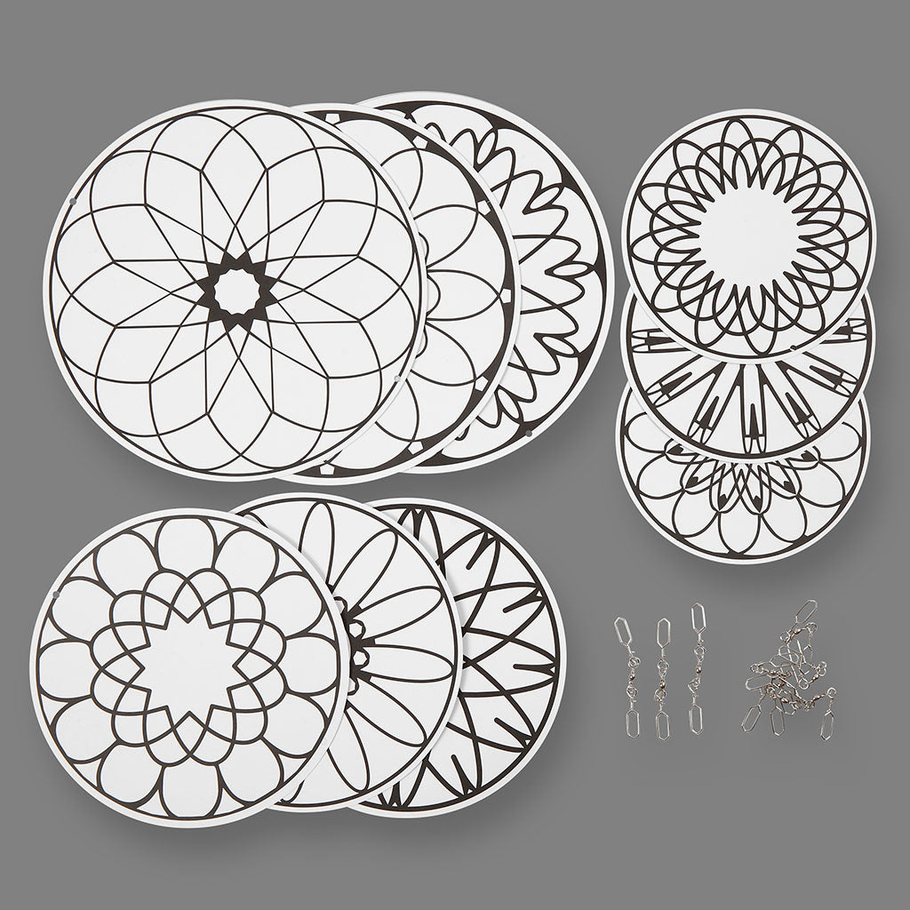Creativ Company Mobiles con motivo, D 12+15+18 cm, 300 gr, 3 set 1 caja