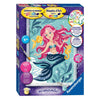 Ravensburger Dipingere con i numeri - Sirena Glitter