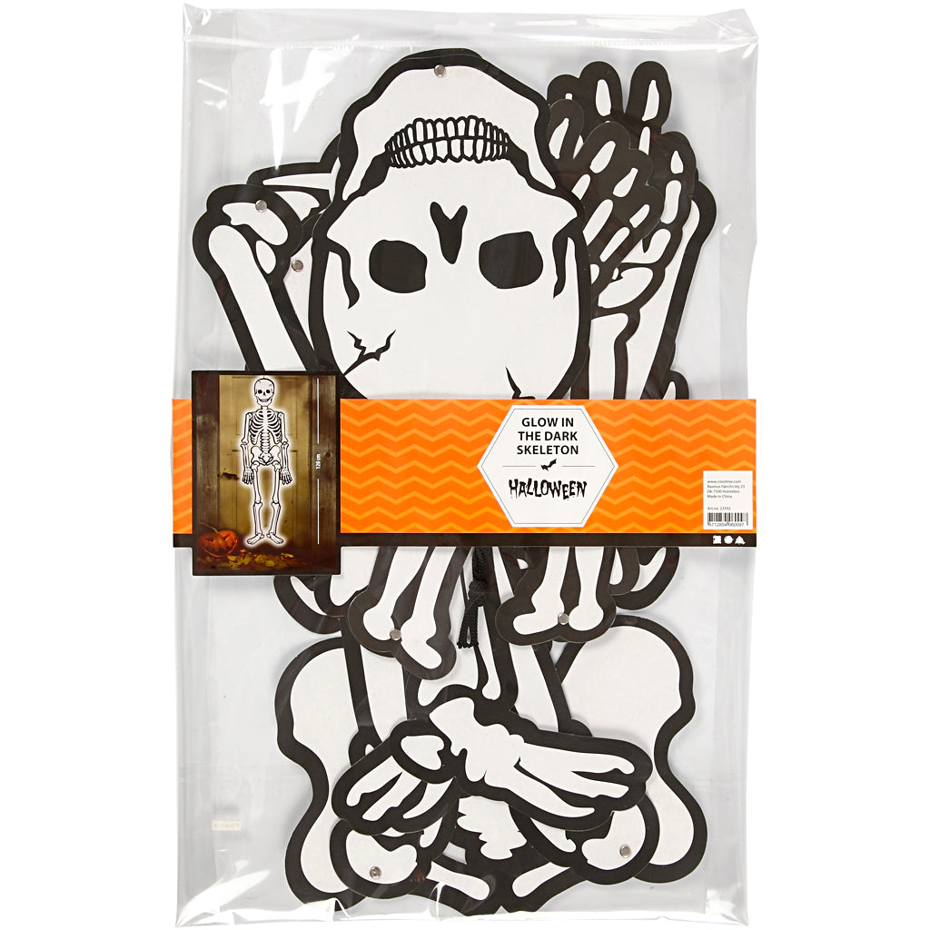 Creativ company skeleton, h: 120 cm, 300 g, white, 1 piece