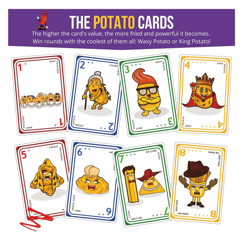 Patate fritte game di cartoline di patate fritte edizione fritta (inglese)