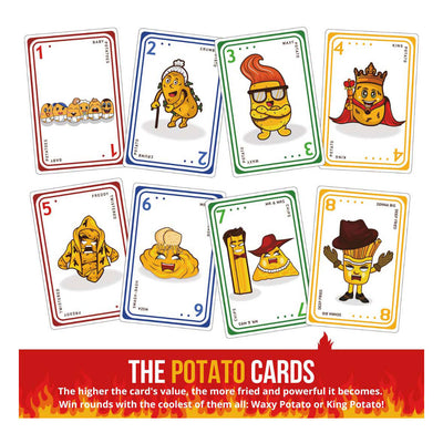 Patate fritte game card patate fritte bruciate (inglese)